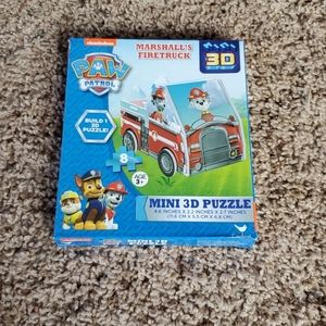 Paw Patrol 3D puzzle....Marshall's Firetruck